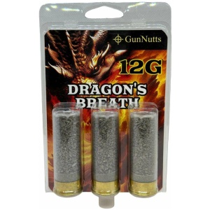 GunNutts Dragon's Breath Shotshell Ammunition 12ga 2 3/4'' 3/ct