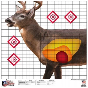 Pro-Shot Whitetail Deer Sight In Target 25" X 25" 5/ct