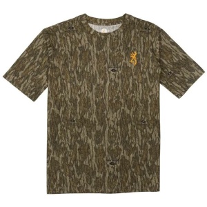 Browning Wasatch Short Sleeve T-Shirt Mossy Oak Bottomland XL