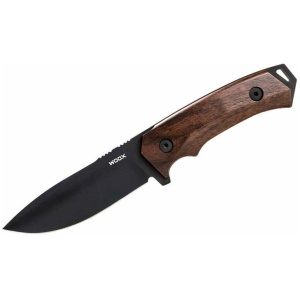 WOOX Rock 62 Fixed Blade Knife 4/1/4" Drop Point Blade Walnut