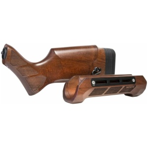 WOOX Gladiatore Stock and Forend Kit for Mossberg 500 6.75" Action Tube Walnut