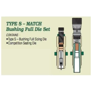 Redding Type S Match Bushing Full Die Set 6.5 PRC