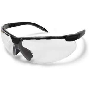 Radians Call Sign BRAVO Shooting Glasses Black with Clear Lenses