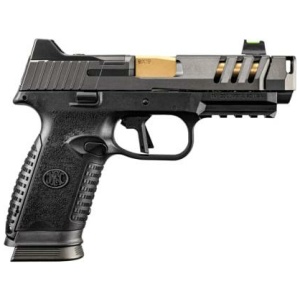 FN 509 CC Edge XL Handgun 9mm Luger 17rd Magazines(3) 4.2" Barrel Compensator Black/Gray