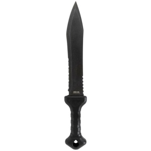 SOG Phantom Strike II Machete Fixed Knife 12-3/5" Spear Point Blade Black