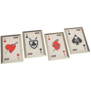 SOG Knives Throwing Death Cards