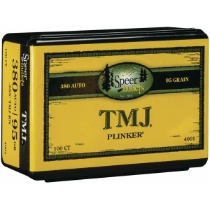 Speer TMJ Handgun Bullets 9mm/.380 ACP .355" 95 gr TMJ-RN 100/ct