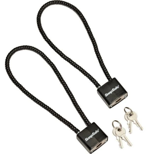 SnapSafe Cable Padlocks - 2/ct