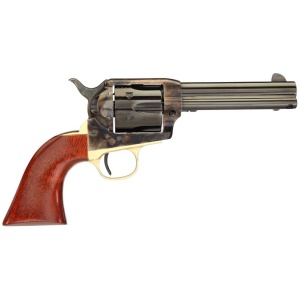Taylors & Company Ranch Hand Handgun .357 Mag/.38 Spl 6rd Capacity 4.75" Blued Barrel Case Hardened Wood Grip