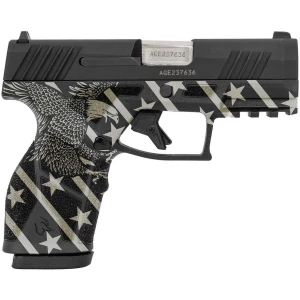Taurus GX2 Eagle Handgun 9mm Luger 13rd Magazines (2) 3.38" Barrel Black Slide/Eagle Grip