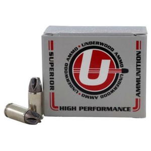 Underwood Ammo Xtreme Defender (Platinum Edition) Handgun Ammunition .380 Auto 68gr Solid 1300 fps 20/ct