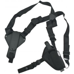 Uncle Mike's Plain Black Nylon Shoulder Holster 8700 AM#0