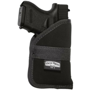 Uncle Mike's OT IWB Holster Size 4 Black Ambi