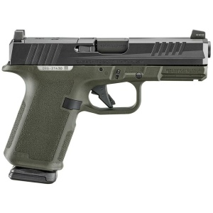 Ruger RXM Handgun 9mm Luger 15rd Magazines(2) 4" Barrel ODG Poly Frame Front Night Sight