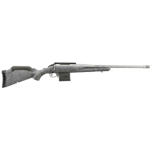 Ruger American Rifle Gen II .204 Ruger 10rd Magazine 20" Fluted Threaded Barrel Gray Splatter Stock