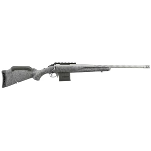 Ruger American Rifle Gen II .204 Ruger 10rd Magazine 20" Fluted Threaded Barrel Gray Splatter Stock