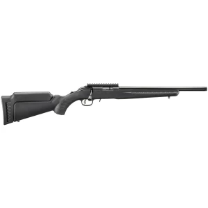 Ruger American Rimfire Rifle .22 LR 10rd Magazine(1) 16.1" Threaded Barrel Black Synthetic Stock