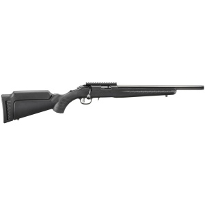 Ruger American Rimfire Rifle .17 HMR 9rd Magazine(1) 16.1" Threaded Barrel Black Synthetic Stock