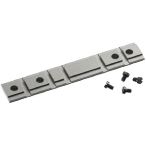 Ruger Weaver-Style Aluminum Combination 10/22 Rifle Scope Base Adapter Silver Powder Coated 1-piece