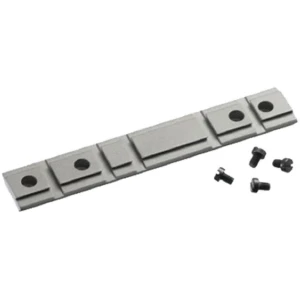 Ruger Weaver-Style Aluminum Combination 10/22 Rifle Scope Base Adapter Silver Powder Coated 1-piece