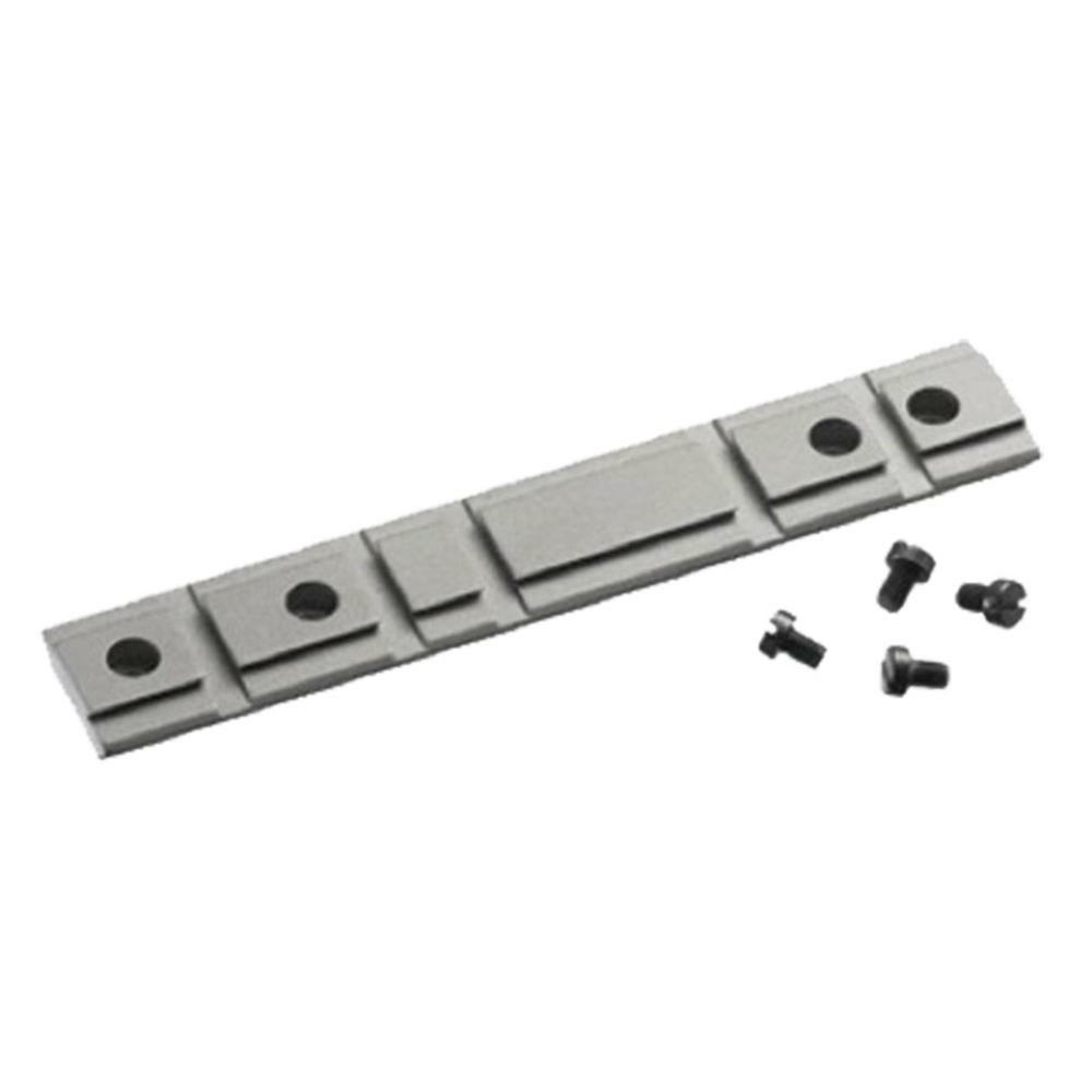 Ruger Weaver-Style Aluminum Combination 10/22 Rifle Scope Base Adapter Silver Powder Coated 1-piece