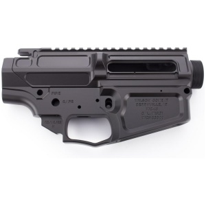 Wilson Combat AR-10 Receiver Set Lower/Upper Matched Set Billet with Lightweight Upper Black