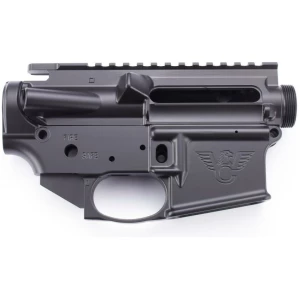 Wilson Combat AR-15 Receiver Set Lower/Upper Matched Set Forged Closed Triggerguard Black