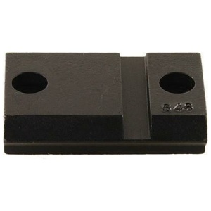 Weaver Grand Slam Steel Top Mount Scope Base - Matte Black - #S46 - Anschutz 1568 FRONT #S46