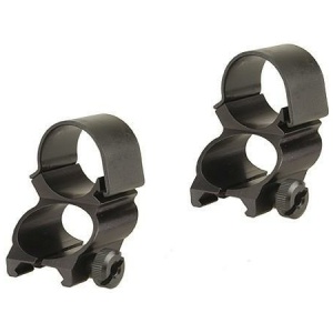 Weaver Detachable See-Thru Scope Rings - 1" Extension -Black