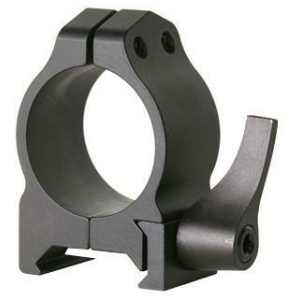 Warne 2-Piece Maxima QD Scope Ringmounts with Grooved Receiver - Ruger 77 M77 Hawkeye 1" Medium Matte