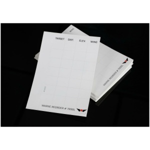 Warne Data Card Label Refills for Warne Skyline Precision Mount - 50/pk