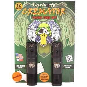 Carlson's Cremator Waterfowl Mid and Long Range Ported Choke Tubes for 12 ga Remington 2/ct