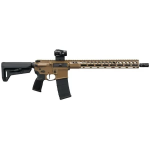 Sig Sauer M400 Forge FDE Rifle 5.56 NATO 30rd Magazine 16" Barrel ROMEO-MSR GEN II Adjustable Stock M-LOK Handguard