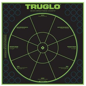 TARGET HANDGUN DIAG 12X12 6PK