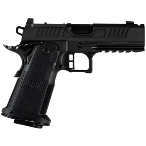 Alpha Foxtrot AF1911-Romulus MOS Adapter Handgun 9mm Luger 17(1) & 20rd(1) Magazines 4.25" Ported Bull Barrel DLC Black