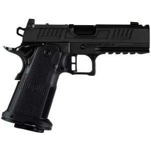 Alpha Foxtrot AF1911-Romulus MOS Adapter Handgun 9mm Luger 17(1) & 20rd(1) Magazines 4.25" Ported Bull Barrel DLC Black