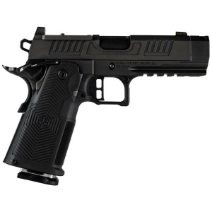 Alpha Foxtrot AF1911-Romulus Handgun 9mm Luger 20rd Magazines(5) 3.5" Compensated Threaded Barrel Black MOS Cut