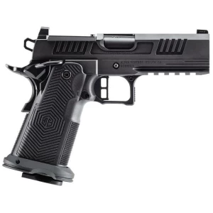 Alpha Foxtrot 1911 Romulus 10mm Auto 17rd Magazines(2) 4.25" Bull Ramped Barrel MOS DLC Black