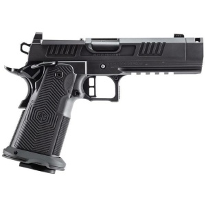 Alpha Foxtrot 1911 Romulus 10mm Auto 17rd Magazines(2) 4.25" Comp Threaded Barrel MOS DLC Black