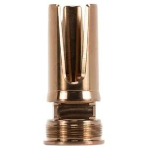 Q 3 Prong Flash Hider 1/2-28 8.6BLK .338 Bore