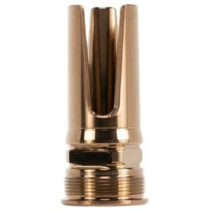 Q 3 Prong Flash Hider 5/8-24 8.6BLK .338 Bore