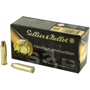 Sellier & Bellot Pistol & Revolver Ammo .357 Mag 158 gr SP 50/ct