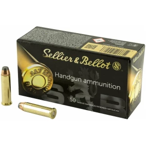 Sellier & Bellot Pistol & Revolver Ammo .357 Mag 158 gr SP 50/ct