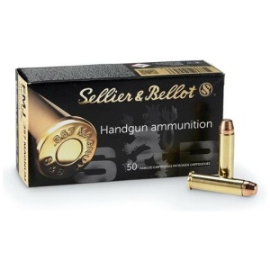 Sellier & Bellot Handgun Ammunition .357 Mag 158gr LFN 1125 fps 50/ct