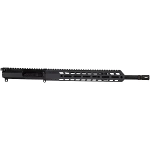 Wraithworks Billet Slick Side Aluminum Complete Upper Receiver - Black | .223 Wylde | 16" Barrel | 13.3" M-LOK Handguard