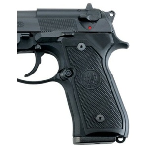 BERETTA GRIPS 92/96 FACTORY - BLACK PLASTIC