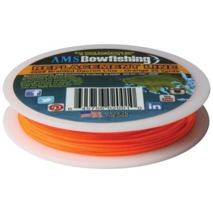 AMS BOWFISHING REPLACEMENT - LINE ORANGE #200 25 YARDS
