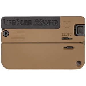 TRAILBLAZER FIREARMS LIFECARD 22MAG BLACK/BROWN