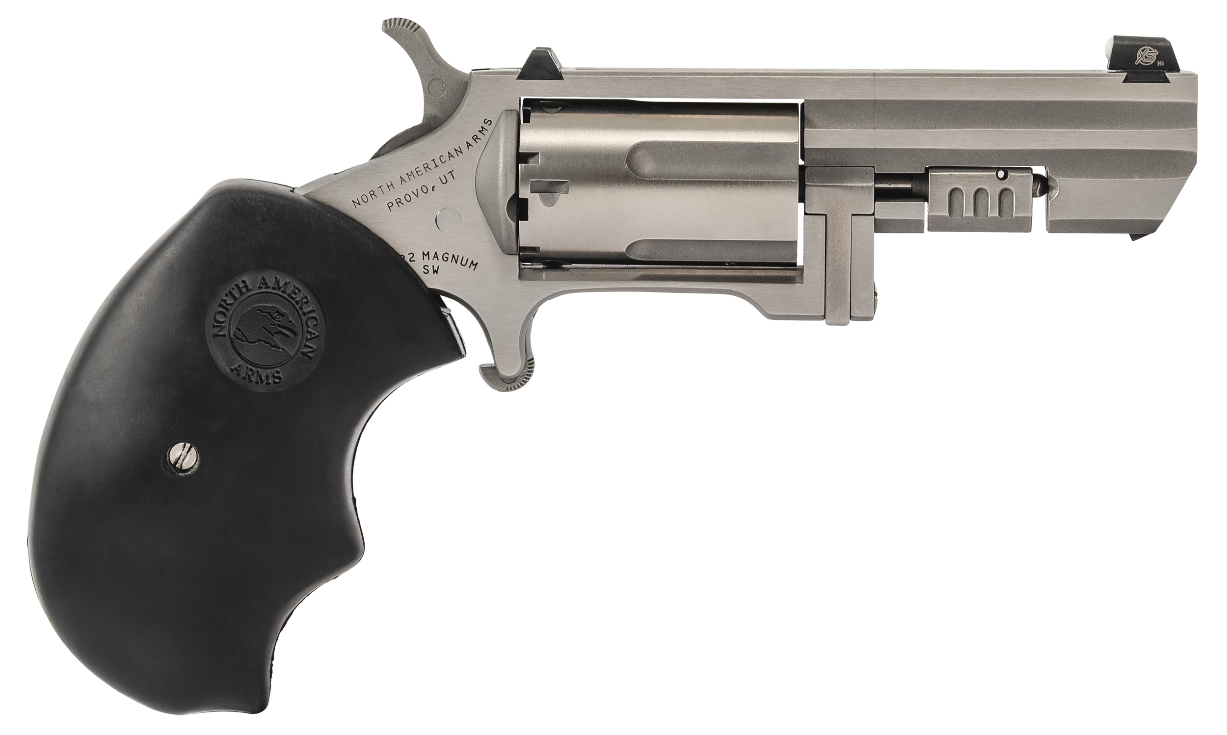 NORTH AMERICAN ARMS RECLUSE 22MAG 2" SS XS