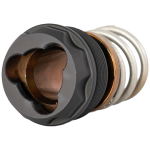 RUGGED SUPPRESSORS 3 LUG MOUNT - OBSIDIAN45